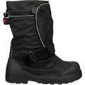 Tingley Rubber Orion® XT Traction Overshoe w/ Roll-A-Way Gaiter, Large, Oil Resistant, Black 7550G.LG